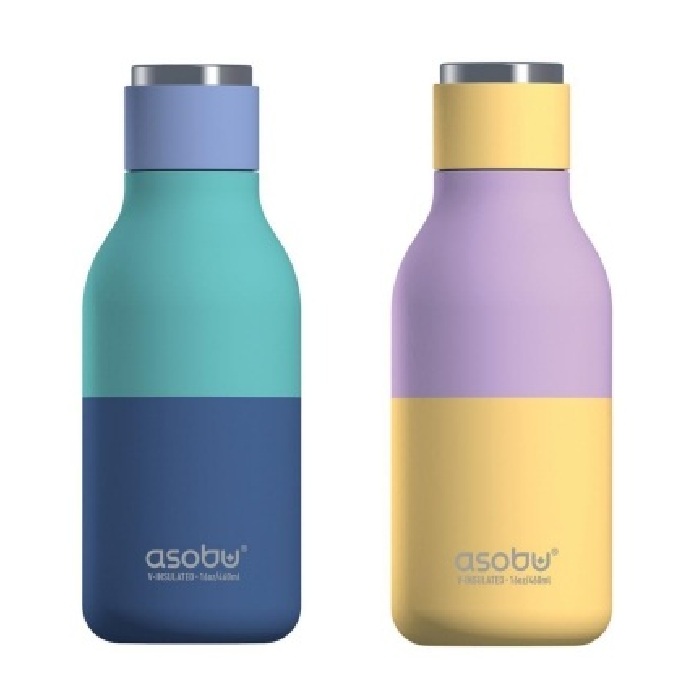 [아소부] 스텐 진공 보온보냉 텀블러 460ml 어반 파스텔